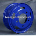 steel wheel rim 5.5-16 for light truck blue painting finished